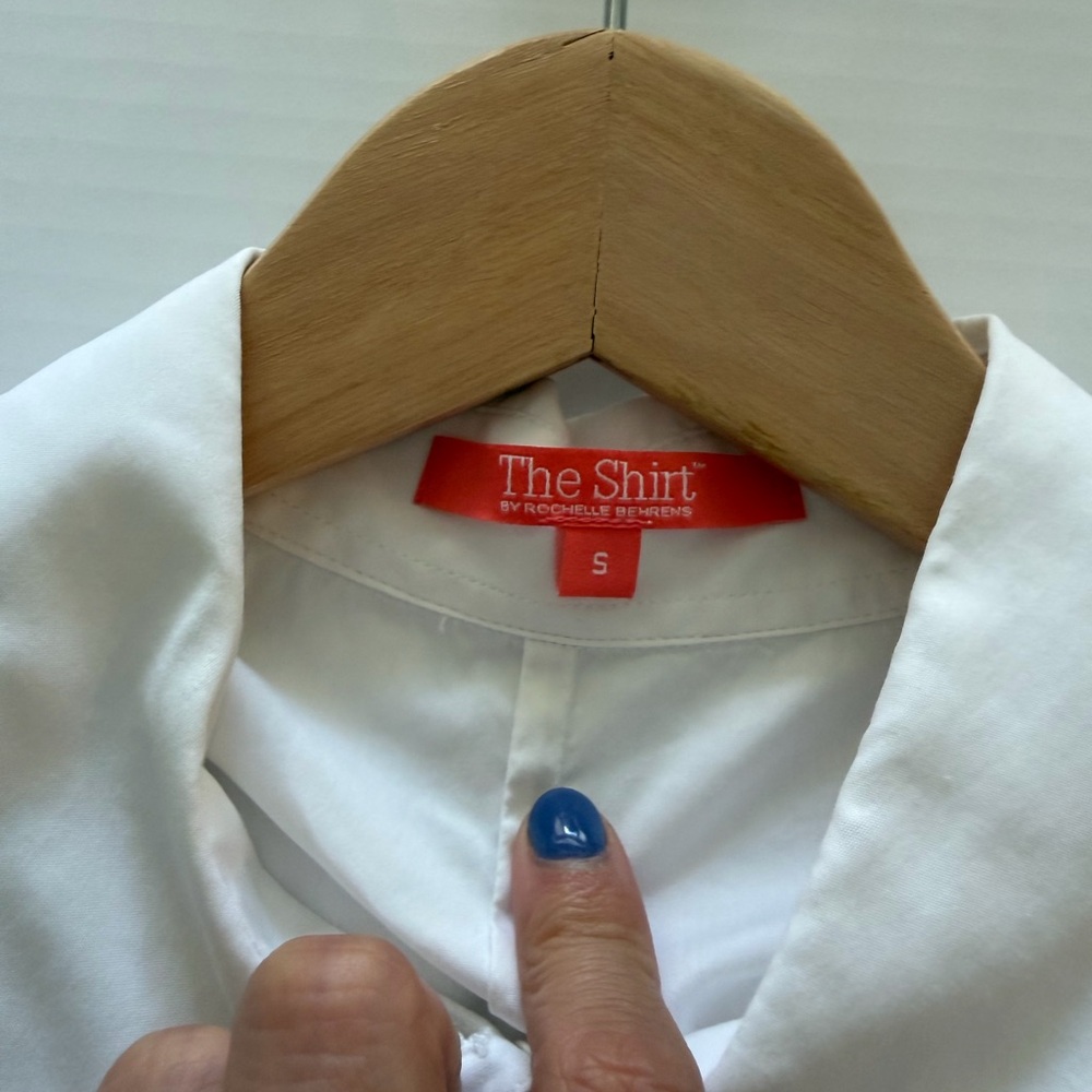 Rochelle Behrens White Button Down Shirt - Picture 6 of 8